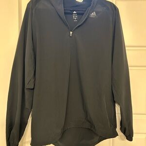 Adidas women’s Charcoal Windbreaker